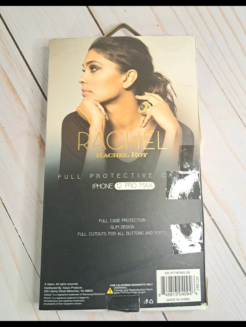 RACHEL Rachel Roy Used IPhone 12 Pro Max Glitter Phone Case